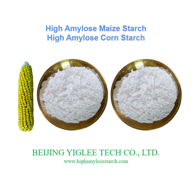 Laag GI hoog amylose resistent maïs zetmeel RS2 Niet-GGO BEIJING YIGLEE TECH hoog amylose maïs zetmeel