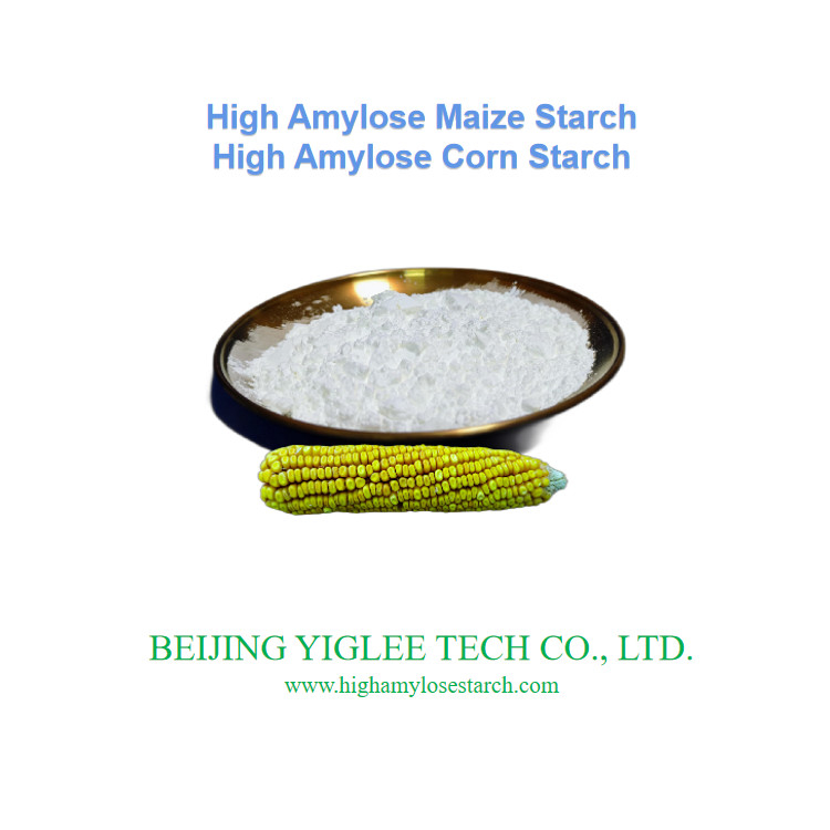 Low GI Prebiotic Resistant Starch RS2 HAMS Niet-GGO High Amylose Maize Starch BEIJING YIGLEE TECH